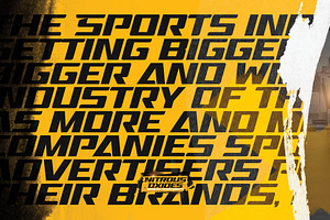 Nitrous Oxides - Modern Sport Fonts