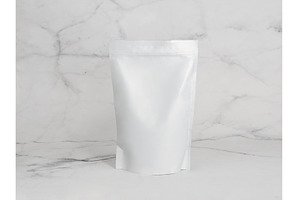 Blank packaging white zipper on, a Background Photo by Fascinadora