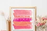 watercolor confetti digital paper, a Background Graphic by Freshmint Paperie (Thumbnail 2 of 2)