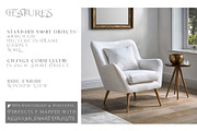 Armchair Upholstery Mockup, a Household Mockup by mock-ups (Thumbnail 2 of 13)