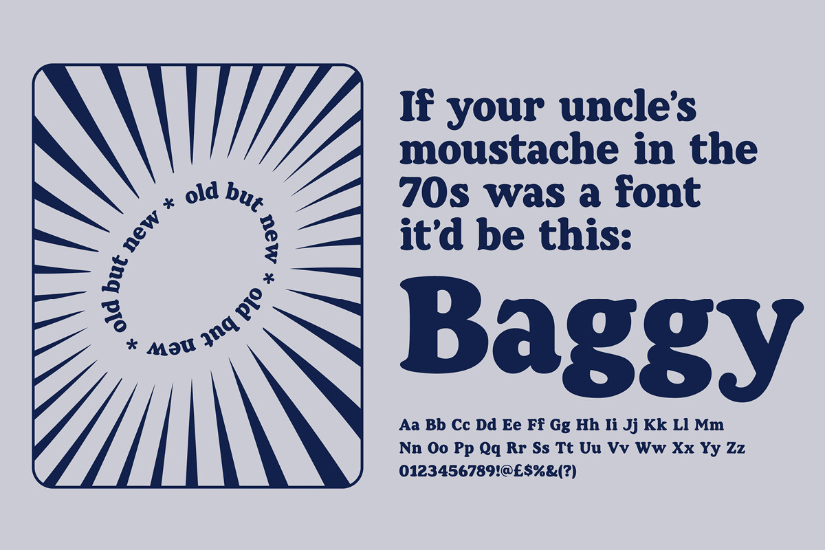 Baggy font family by FontPeople, a Serif Font by FontPeople (Photo 4 of 6)