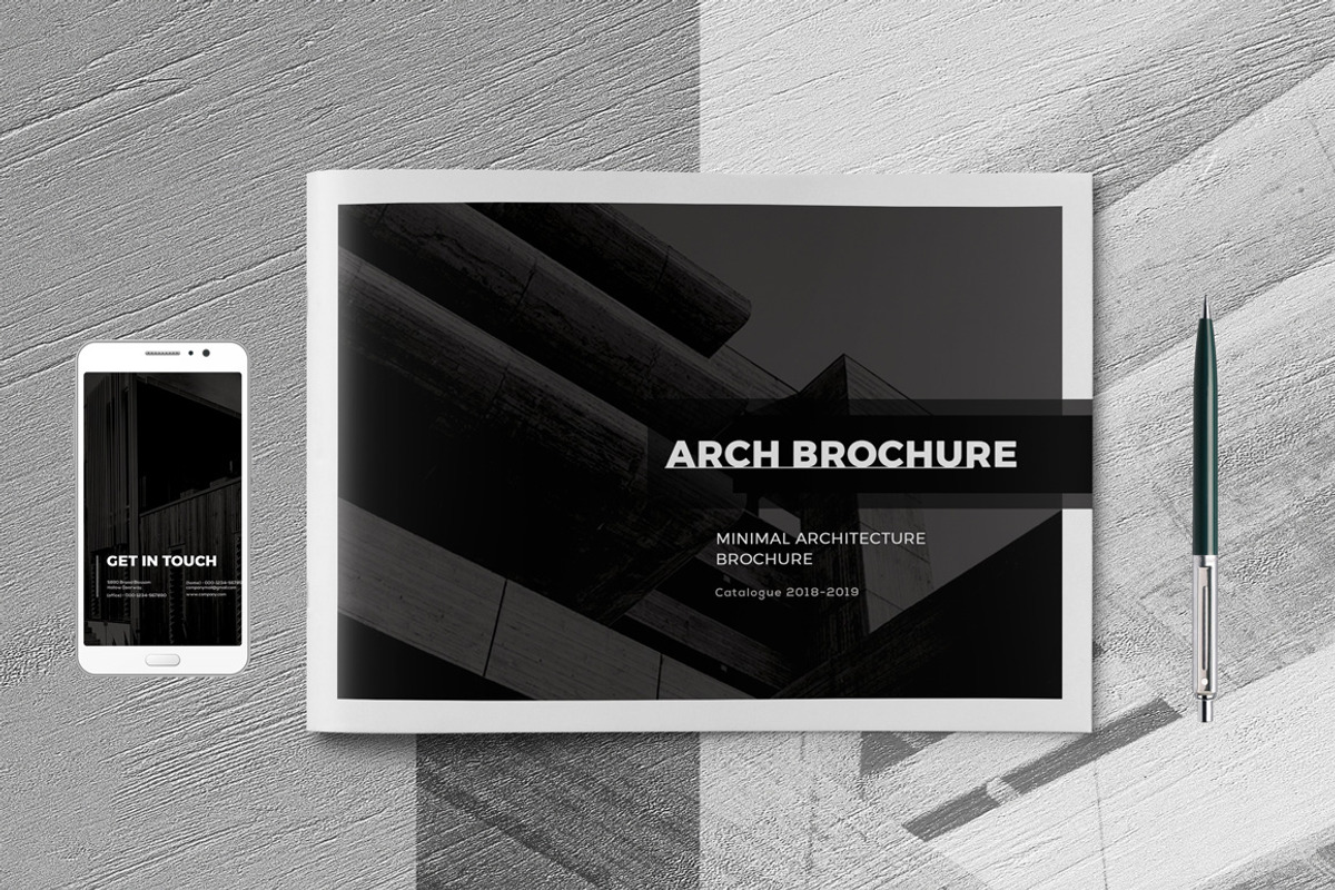Architecture Brochure, a Brochure Template by New Lines (Photo 1 of 12)