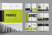 Company Profile Brochure Layout, a Brochure Template by ContestDesign (Thumbnail 1 of 3)