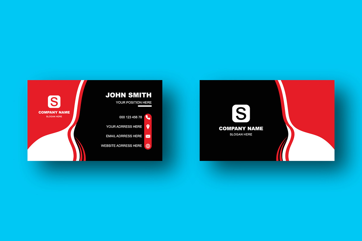 Business card Design, a Business Card Template by Salman Shop (Photo 2 of 2)