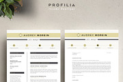 Word Resume & Cover letter Template, a Resume Template by Profilia Resume Boutique (Thumbnail 4 of 6)