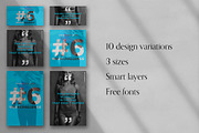 Fitness Social Media Pack, a Social Media Template by Eternel Design Studio (Thumbnail 2 of 5)