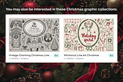 Holiday Spirit Festive Charming Font, a Handwritten Font by AnMark (Thumbnail 10 of 10)