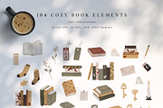 Books & coffee - cute hand drawn set, an Education Illustration by Cute Atelier (Thumbnail 3 of 14)