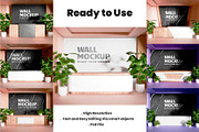 Office Wall Logo Mockup Set, an Advertising Mockup by samsulpassive (Thumbnail 2 of 3)