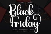 Black Friday, a Handwritten Font by FreshTypeINK (Thumbnail 1 of 7)