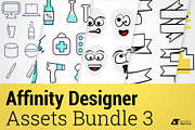 Affinity Designer Assets Bundle 3, a Decorative Illustration by Affinity Templates (Thumbnail 1 of 13)