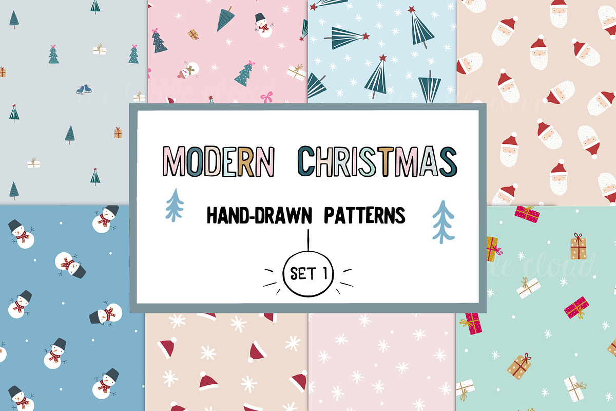 the Big Christmas bundle, a Pattern Graphic by Katie Lisker (Photo 22 of 27)