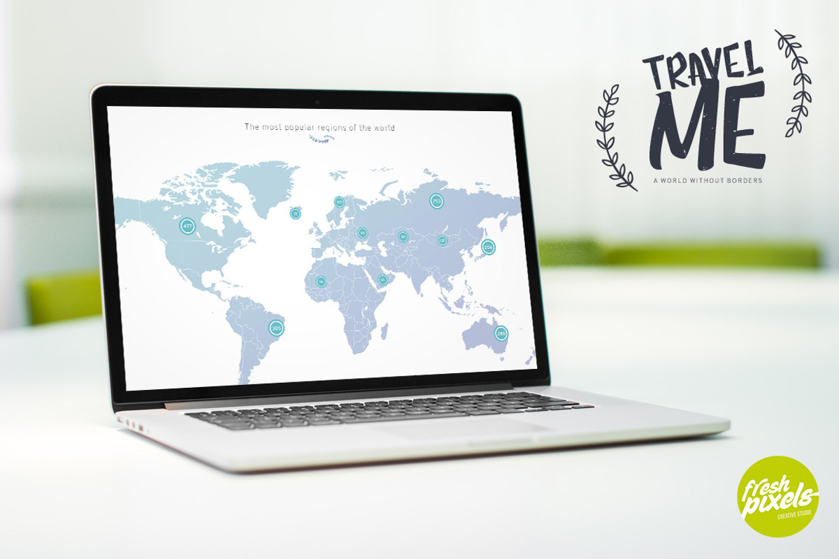 TravelMe - Travel Magazine PSD, a Websites & App Template by FreshPixels (Photo 5 of 9)