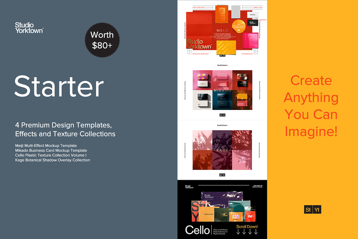 Starter Mockup Design Bundle, a Mockup by Studio Yorktown (Photo 1 of 5)