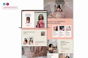 Coach & Wellness WordPress Template, a WordPress Template by Web Template Market