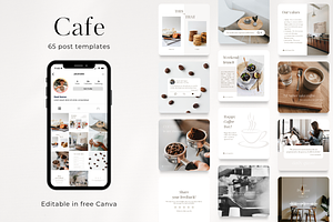 65 Cafe Or Bakery Post Templates