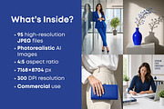 Blue Aesthetic Stock Photos, a Person Photo by Selenique Studio (Thumbnail 2 of 12)