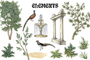 The secret garden, a Pattern Graphic by Anyuka (Thumbnail 8 of 9)