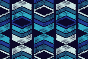 Ethnic boho seamless pattern. 