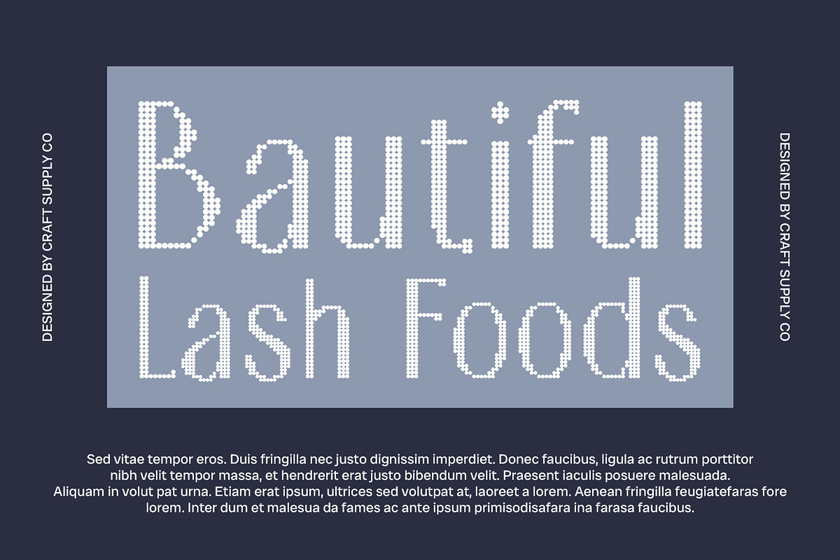Ansela Disco, a Sans Serif Font by Craft Supply Co. (Photo 4 of 8)