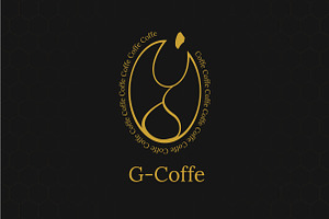 G Coffe Logo Template