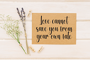 Background | Script Font, a Handwritten Font by Scratchones (Thumbnail 5 of 8)