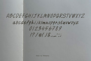 Organic Sans Serif Hand Written Font, a Handwritten Font by Artemsky (Thumbnail 9 of 10)