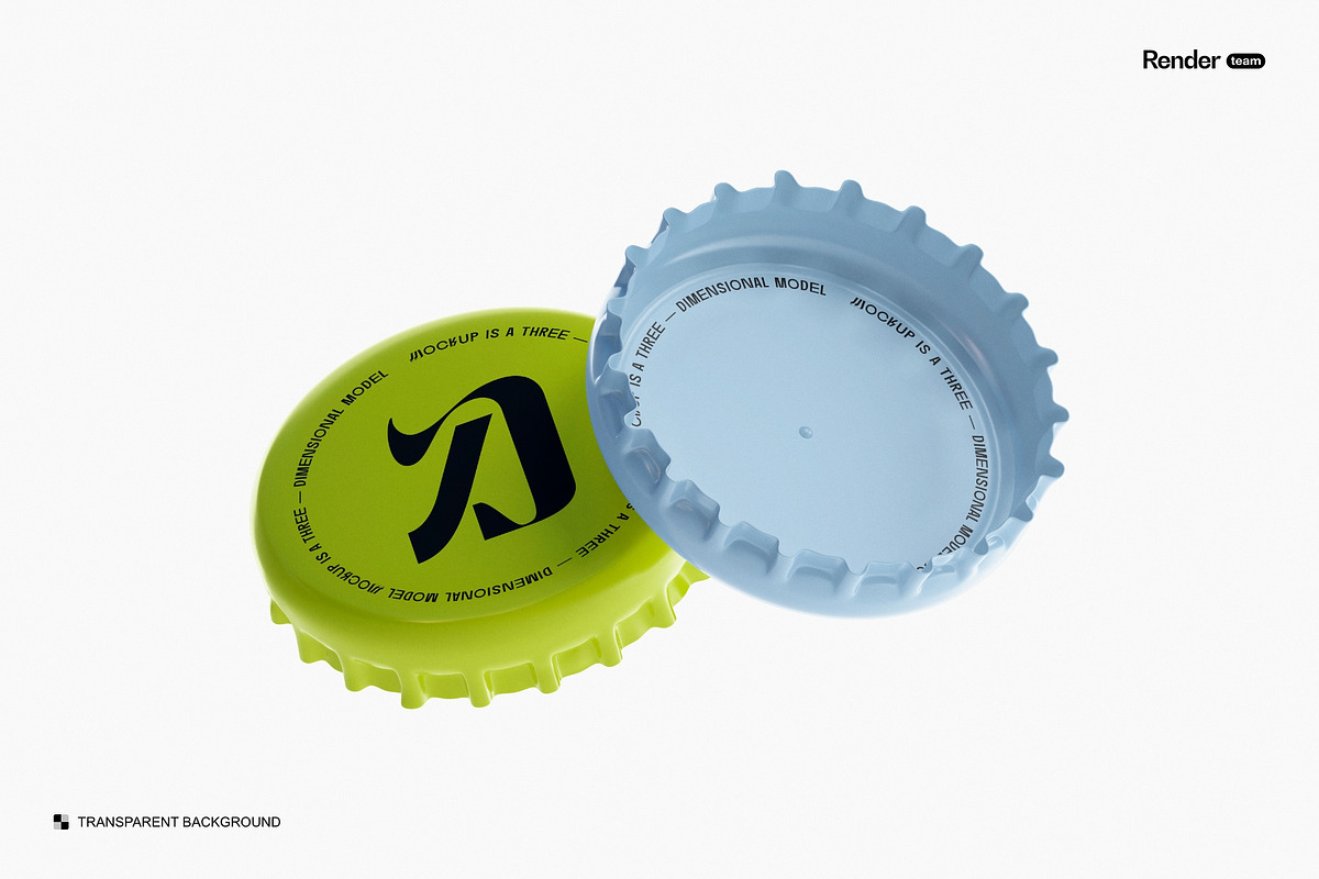 Soda / Beer Bottle Mockup Set, a Packaging Mockup by Renderteam (Photo 9 of 10)