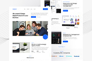 Mars - (Bundle) Landing Page UI Kit, an UI Kit Template by mz-studio (Thumbnail 3 of 7)