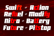 Glitch Zone – Modern Pixel Racing, a Sans Serif Font by Typia Nesia (Thumbnail 3 of 12)