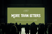 Haukteen Bush – Decorative Font, a Sans Serif Font by Vampstudio (Thumbnail 9 of 13)
