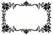 Decorative Frame Vector Bundle, an Illustration by yasushie (Thumbnail 4 of 9)