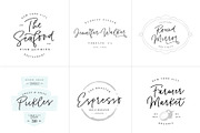 Pinot Handwritten Font & Logos, a Script Font by VladCristea (Thumbnail 6 of 9)