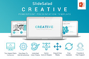 Creative PowerPoint Template, a Presentation Template by SlideSalad (Thumbnail 2 of 20)