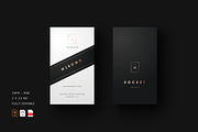 Vertical Business Card Template, a Business Card Template by Ctrl space studio (Thumbnail 4 of 5)