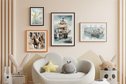 180 Kids Nursery Wall Art Posters, a Poster Template by Design By Hira (Thumbnail 8 of 19)