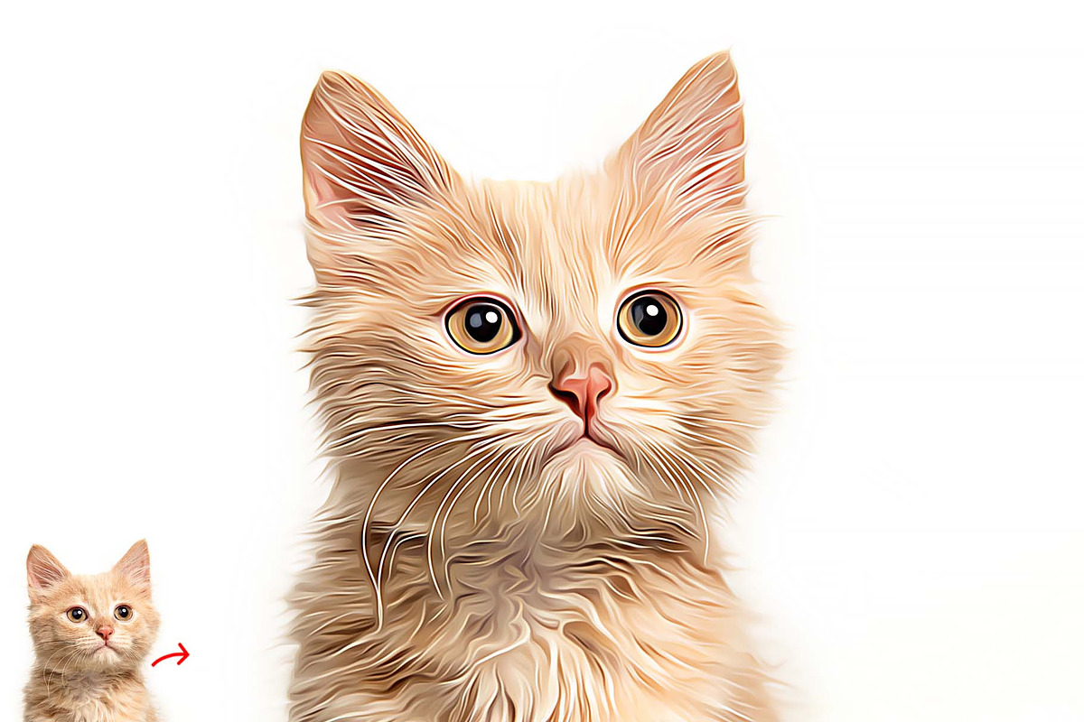 Turn photo into Animal Oil Panting, an Action Add-On by MRI STUDIO (Photo 4 of 9)