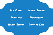 Wooles - Display Cartoon Font, a Font by Mightyfire (Thumbnail 3 of 3)
