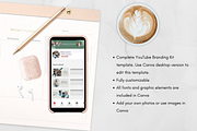 YouTube Branding Bundle - Canva, a Social Media Template by Tegefeldt Design (Thumbnail 5 of 8)