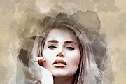 Watercolor Mixed Art Painting, an Action Add-On by Photoshop Action (Thumbnail 4 of 17)