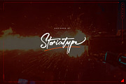 Reaven - Futuristic Display Font, a Sans Serif Font by Storiatype (Thumbnail 7 of 7)