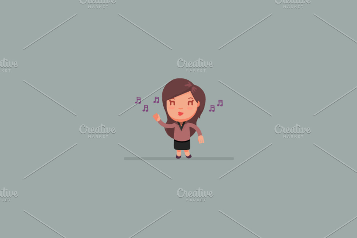 Character set 4, a Person Illustration by Beatriz Gascón (Photo 3 of 3)