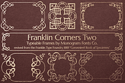 MFC Franklin Corners Two, a Symbol Font by Monogram Fonts Co. (Thumbnail 1 of 7)