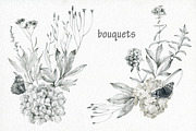Butterflies and floral collection., an Illustration by TaPilipa (Thumbnail 5 of 13)