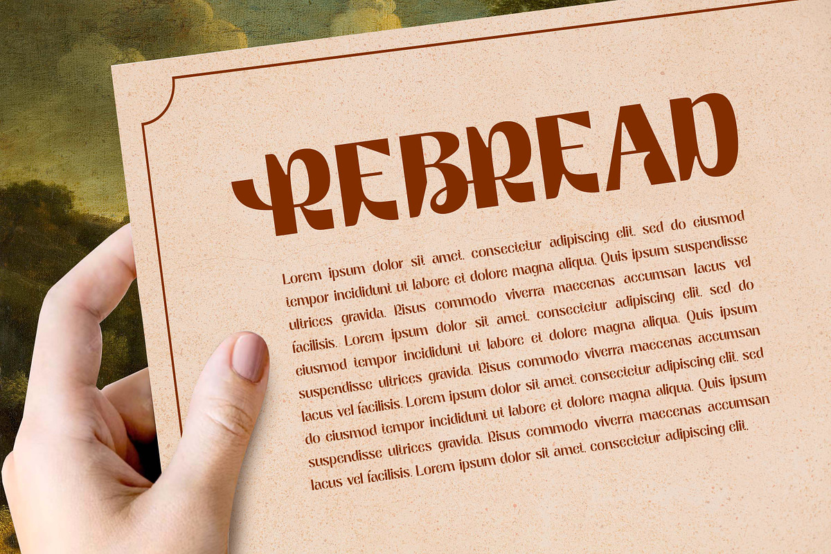 Brown Bridge | Art Deco Display Font, a Sans Serif Font by Ekahermawan (Photo 9 of 15)