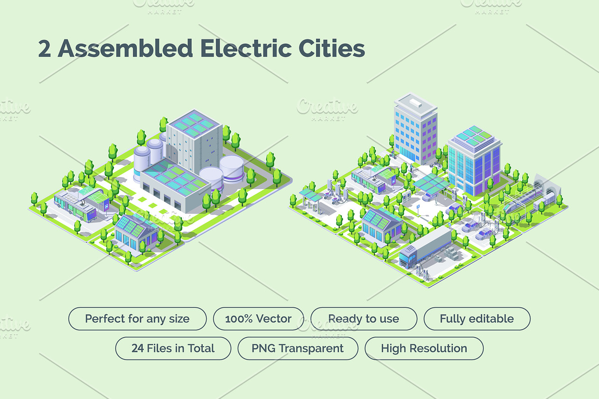 Electric City Transportation Concept, an Object Graphic by 35lab (Photo 4 of 6)