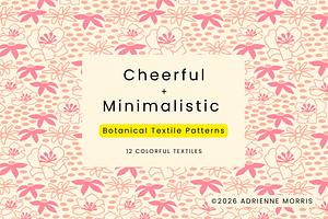 Minimalist Botanical Pattern Bundle