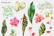 Tropical leaves graphic pack, an Illustration by Belusuab (Thumbnail 2 of 16)