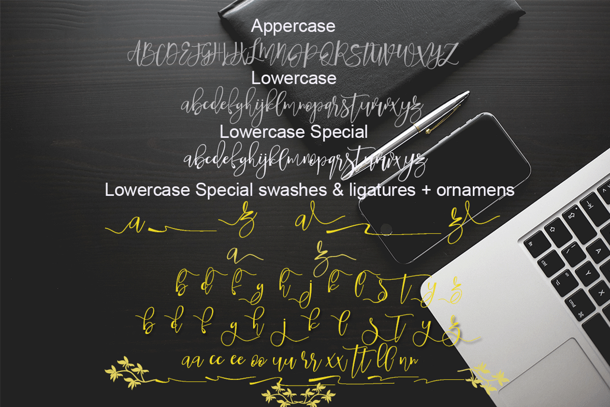 Hafizan, a Font by Letter-P (Photo 7 of 7)