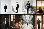 40 AI Business Man Photo Prompts, a Business Photo by Selenique Studio (Thumbnail 10 of 13)